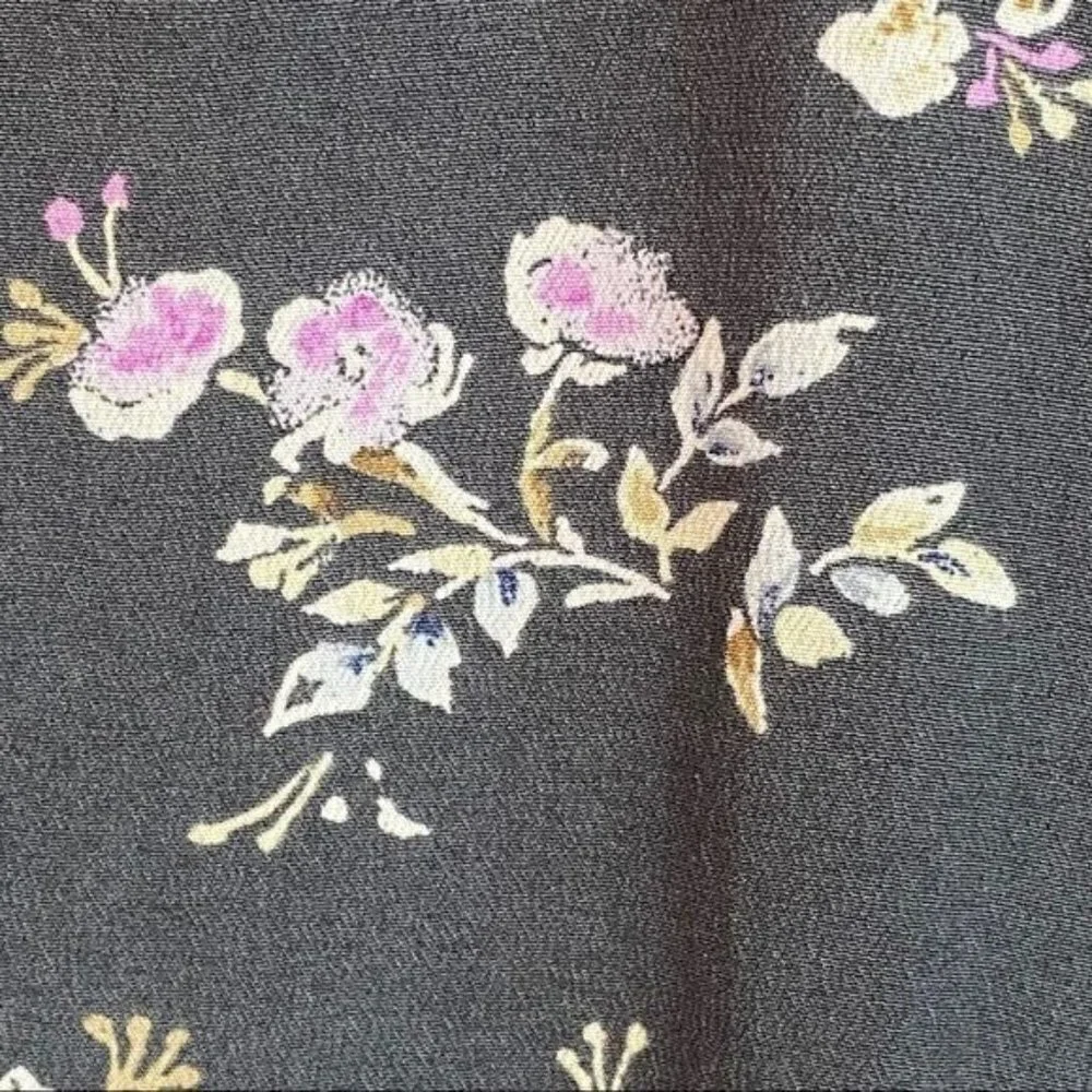 GAP Sleeveless Dress Grey with Flowers Girl's Size Large